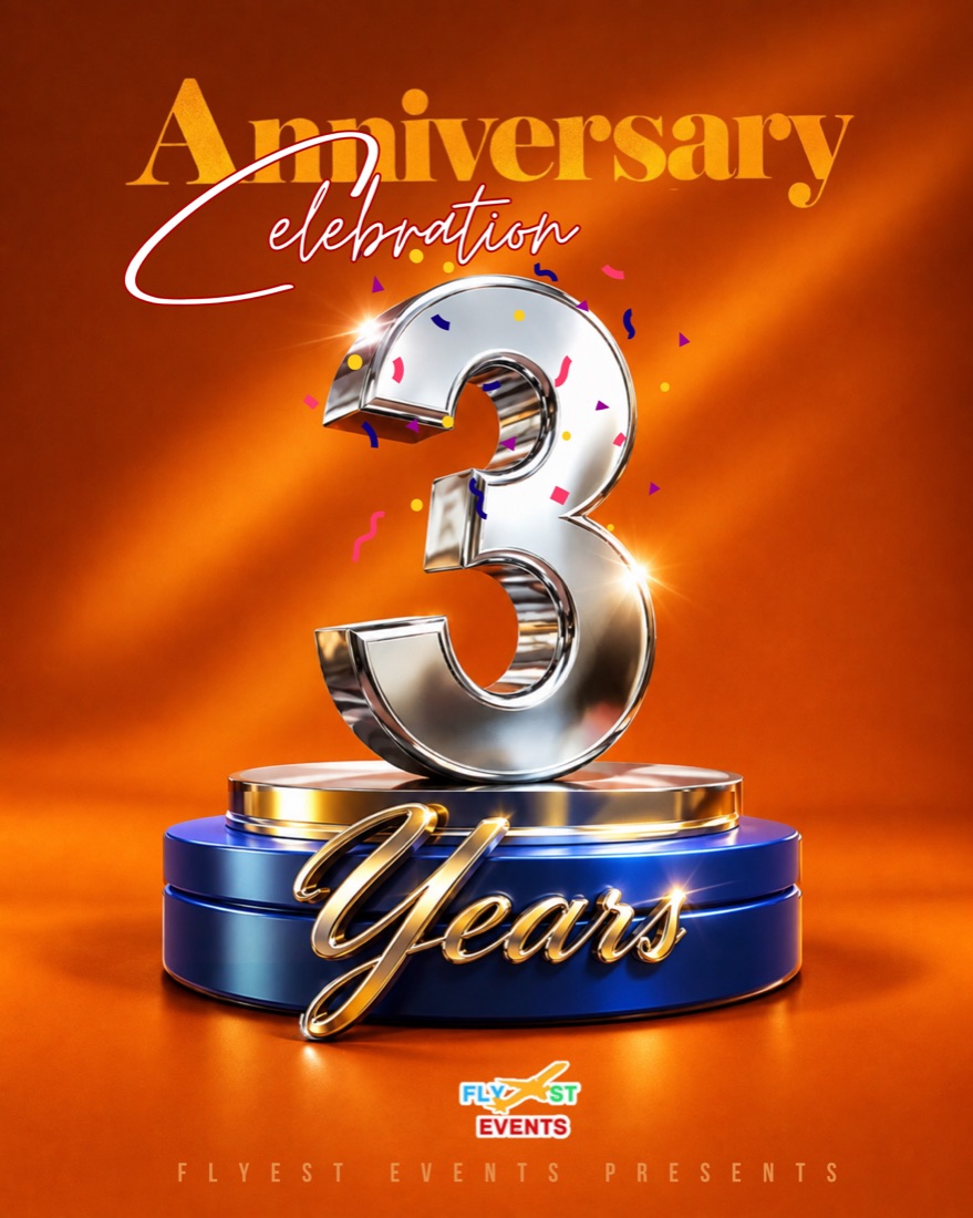 Flyest Events turns 3