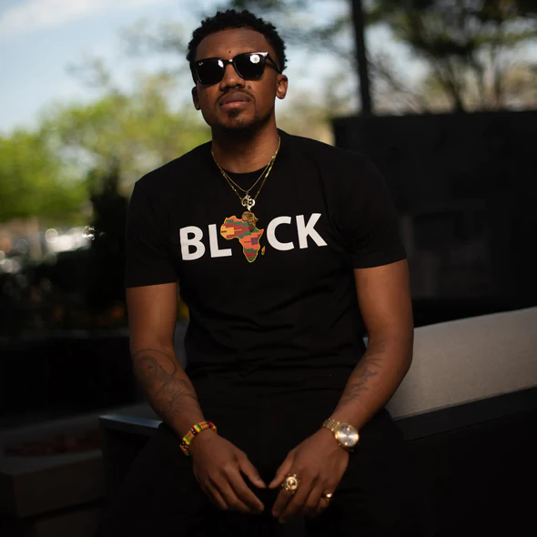 MEN'S BLACK T-SHIRT - Image 4